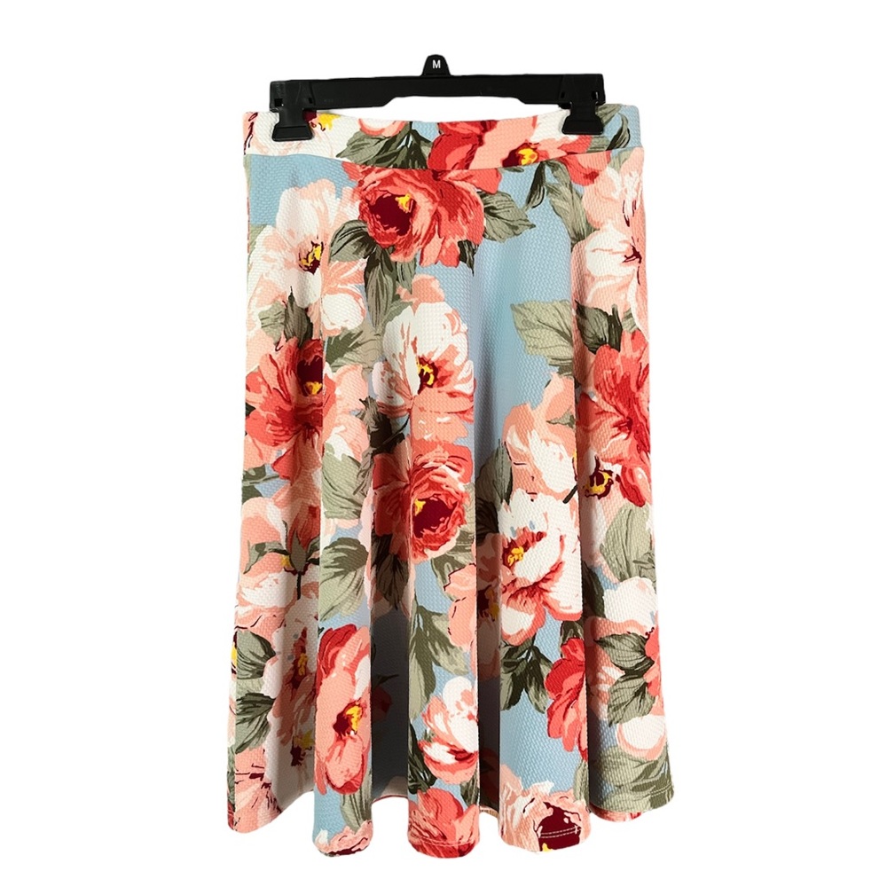 Floral Midi Skirt